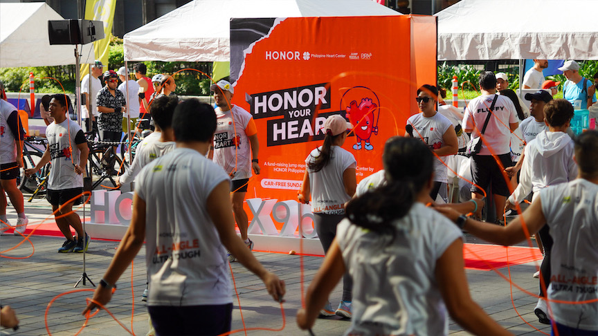 HONOR PH partners with Jump Manila in support for the Philippine Heart Center