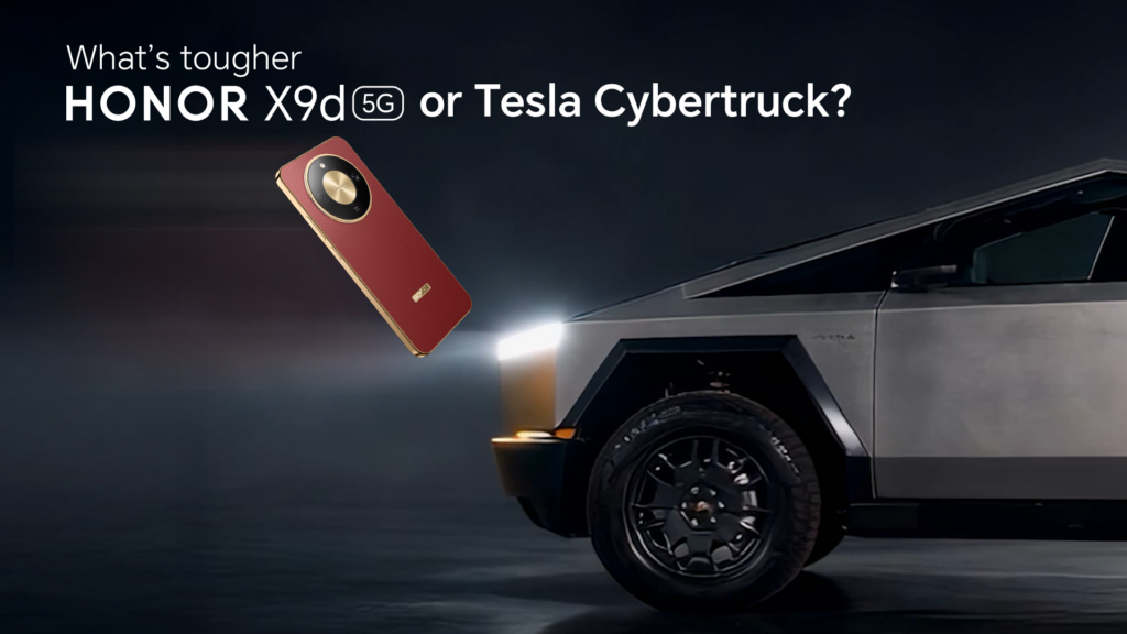 The Toughest Phone HONOR X9d 5G vs. Tesla Cybertruck: Which is Tougher?